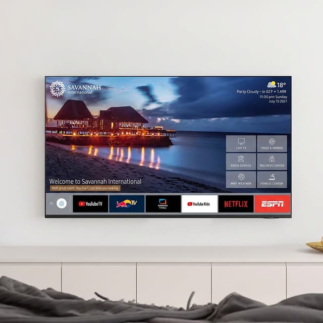 Hospitality TV - Commercial Display Solution