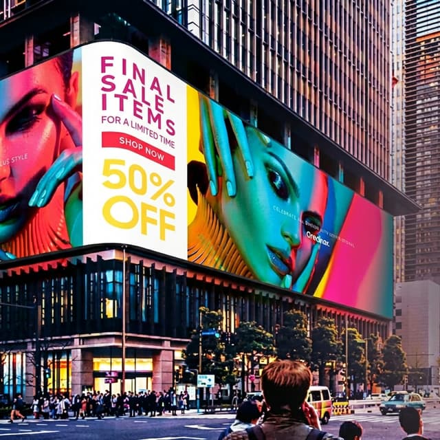 Indoor LED / Outdoor LED - Commercial Display Solution