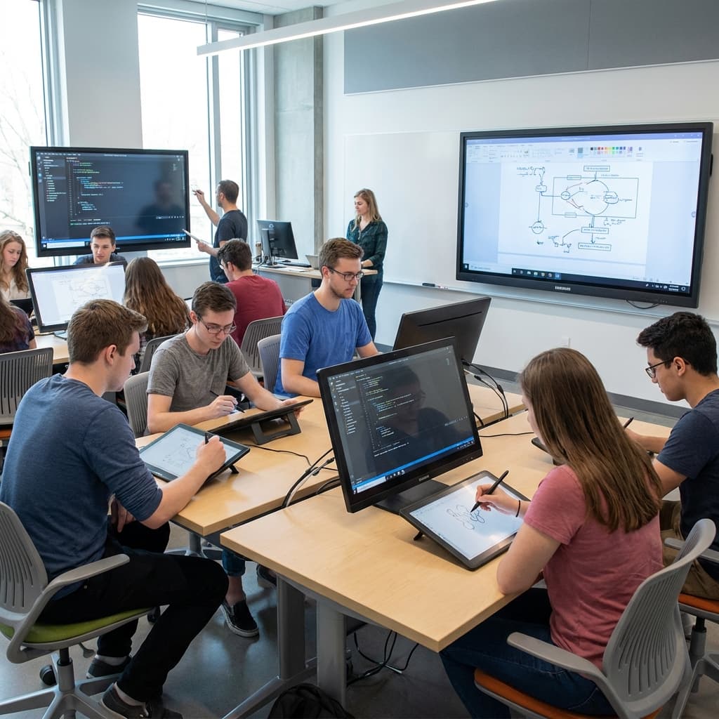 Smart Classrooms
& Training Halls